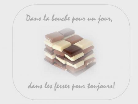 le chocolat...