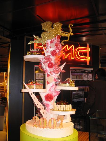 au salon de la boulangerie/pâtisserie
