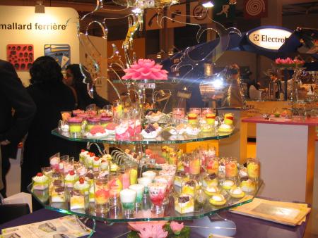 au salon de la boulangerie/pâtisserie
