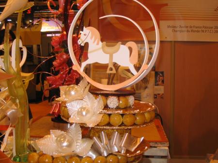 au salon de la boulangerie/pâtisserie