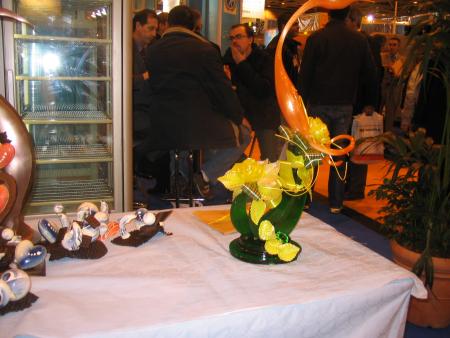 au salon de la boulangerie/pâtisserie