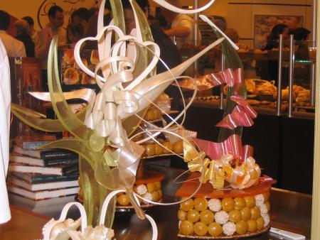 au salon de la boulangerie/pâtisserie