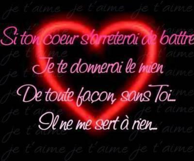 Je t'aime !